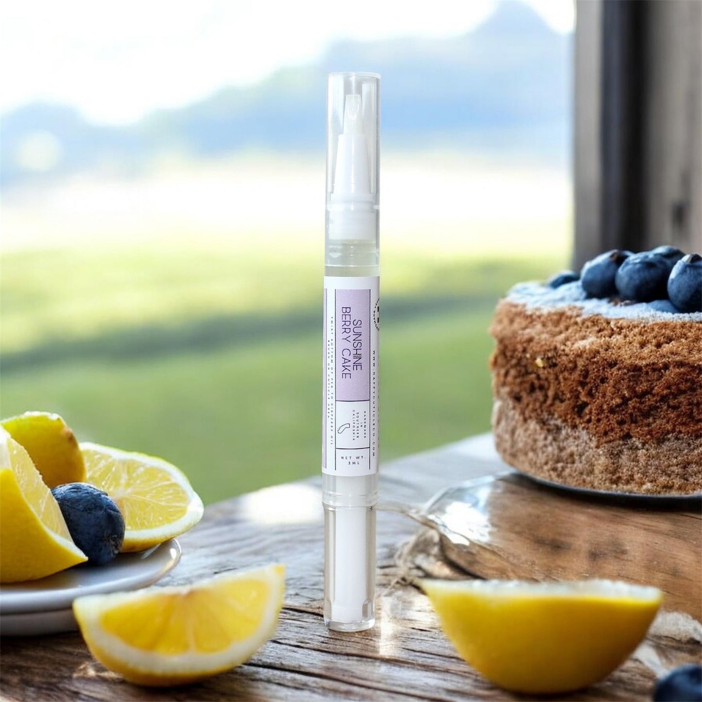 Sunshine Berry Cake