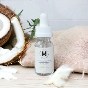 Coconut Cotton Dropper Bottle